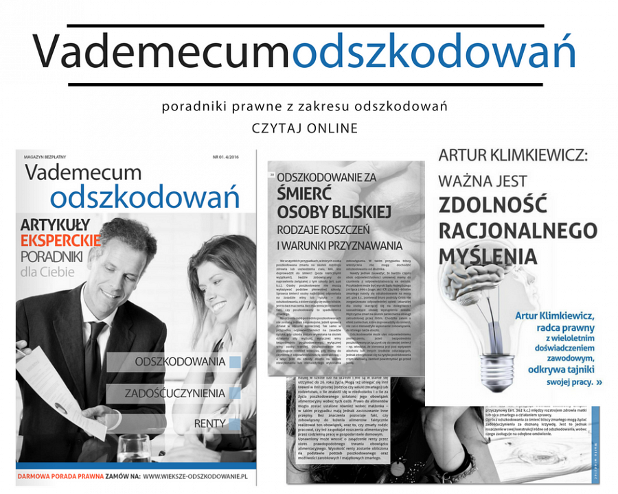 Magazyn "Vademecum odszkodowań"